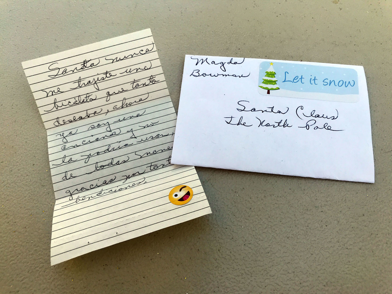 Bowman Christmas letters